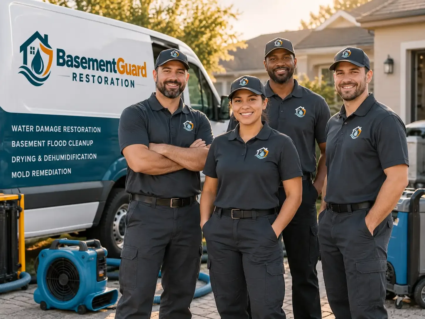 Basement Water Damage Restoration company in Kinsley, KS